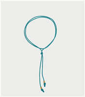 Halskette Rue des Mille Dame in Stoff CB-LGR TS5 C5